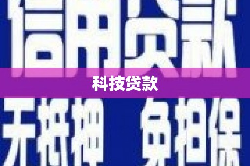 荣县科技贷款
