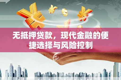 荣县无抵押贷款，现代金融的便捷选择与风险控制