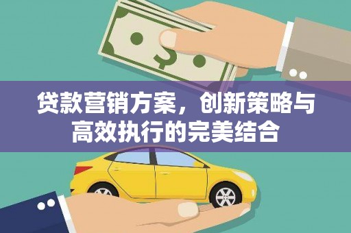荣县贷款营销方案，创新策略与高效执行的完美结合