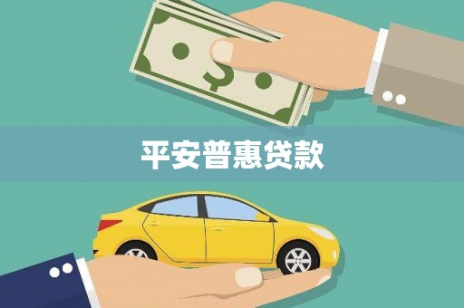 荣县平安普惠贷款