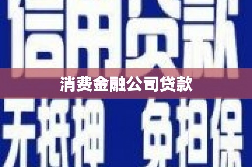 荣县消费金融公司贷款