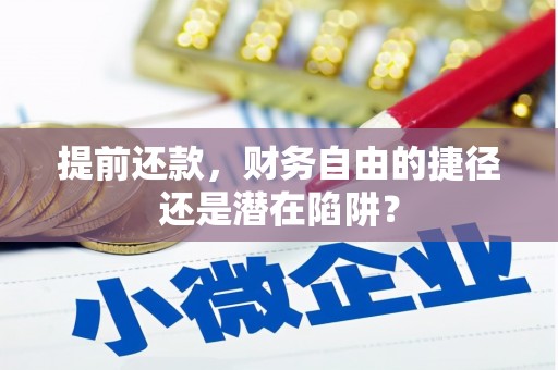 荣县提前还款，财务自由的捷径还是潜在陷阱？