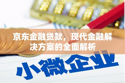 荣县京东金融贷款，现代金融解决方案的全面解析