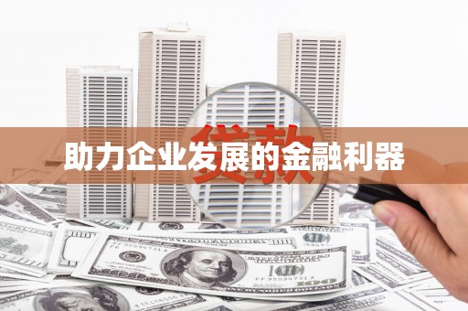 荣县助力企业发展的金融利器