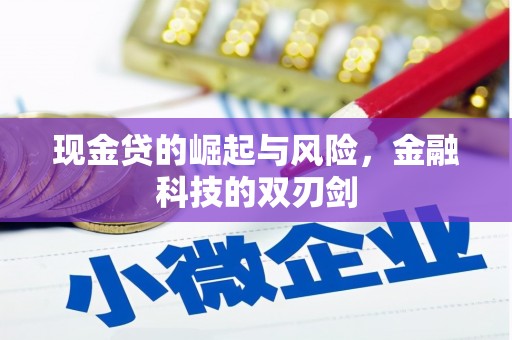 荣县现金贷的崛起与风险，金融科技的双刃剑