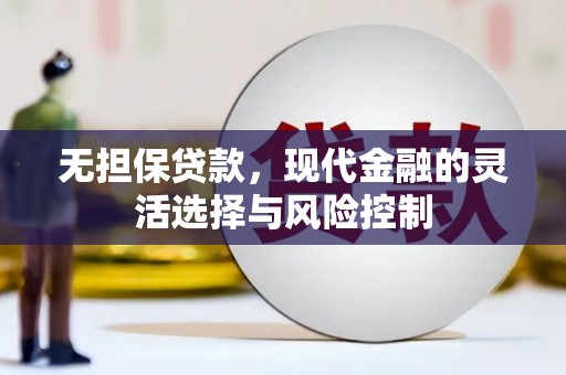 荣县无担保贷款，现代金融的灵活选择与风险控制