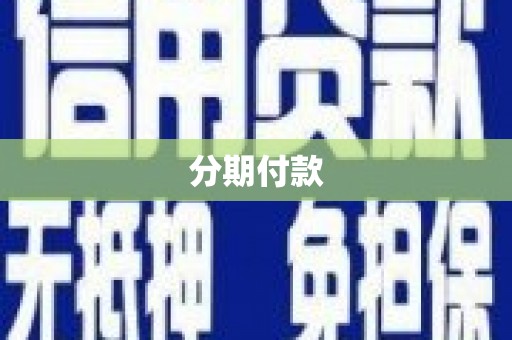 荣县分期付款