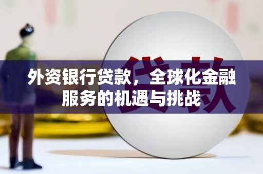 荣县外资银行贷款，全球化金融服务的机遇与挑战