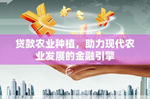 荣县贷款农业种植，助力现代农业发展的金融引擎