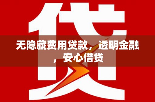 荣县无隐藏费用贷款，透明金融，安心借贷