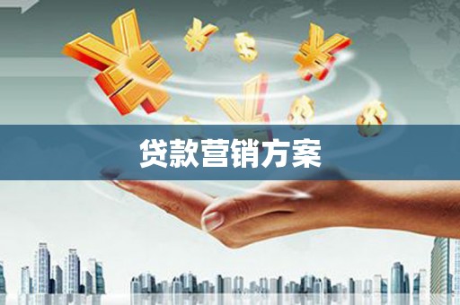 荣县贷款营销方案