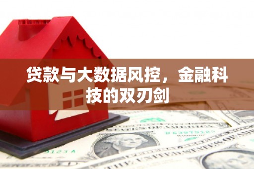 荣县贷款与大数据风控，金融科技的双刃剑