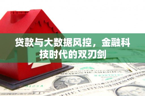 荣县贷款与大数据风控，金融科技时代的双刃剑