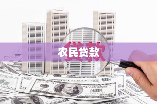 荣县农民贷款