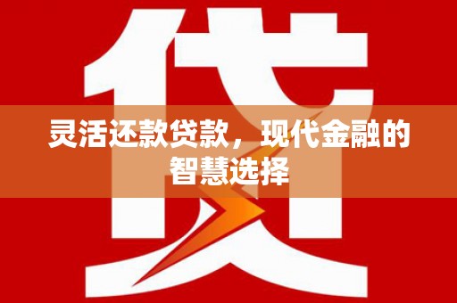 荣县灵活还款贷款，现代金融的智慧选择