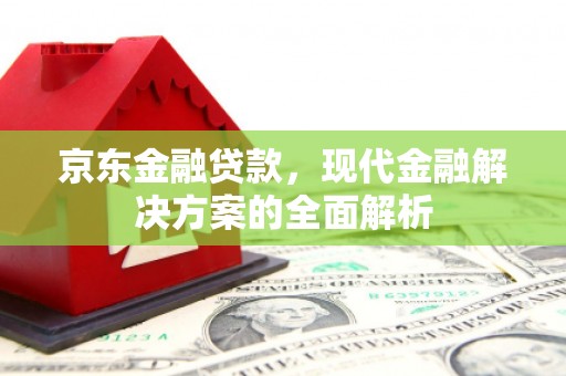 荣县京东金融贷款，现代金融解决方案的全面解析