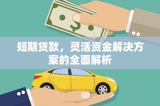 荣县短期贷款，灵活资金解决方案的全面解析
