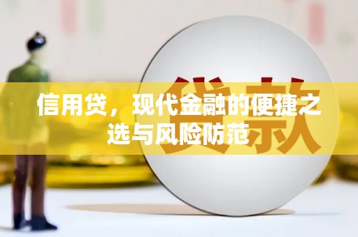 荣县信用贷，现代金融的便捷之选与风险防范