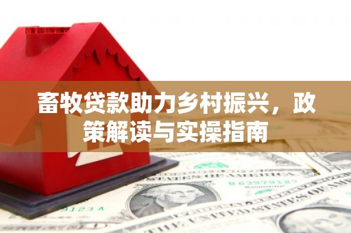 荣县畜牧贷款助力乡村振兴，政策解读与实操指南