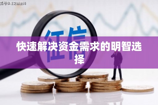 荣县快速解决资金需求的明智选择