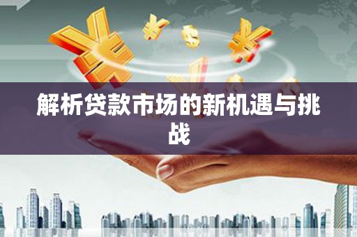荣县解析贷款市场的新机遇与挑战